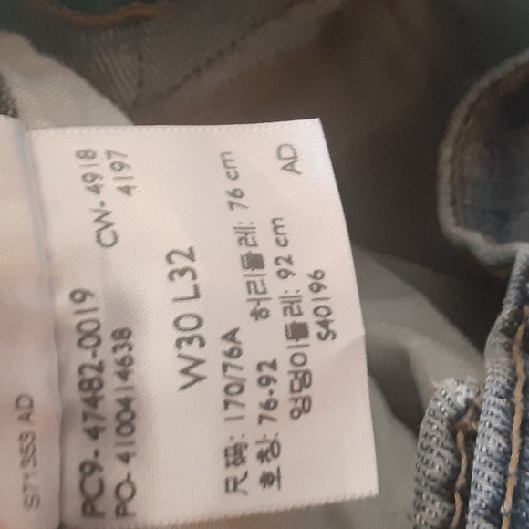 DENIZEN BY LEVI'S 218, STRAIGHT FIT 30X32 - Picture 6 of 14